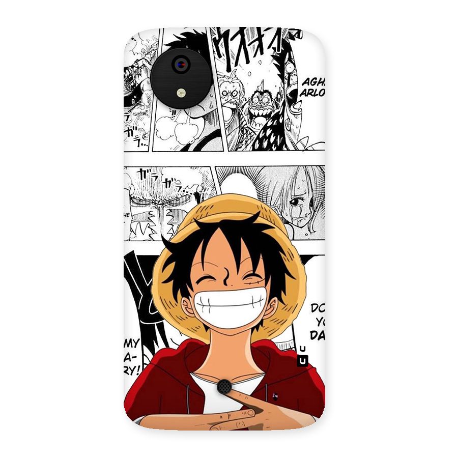 Manga Style Luffy Back Case for Canvas A1  AQ4501