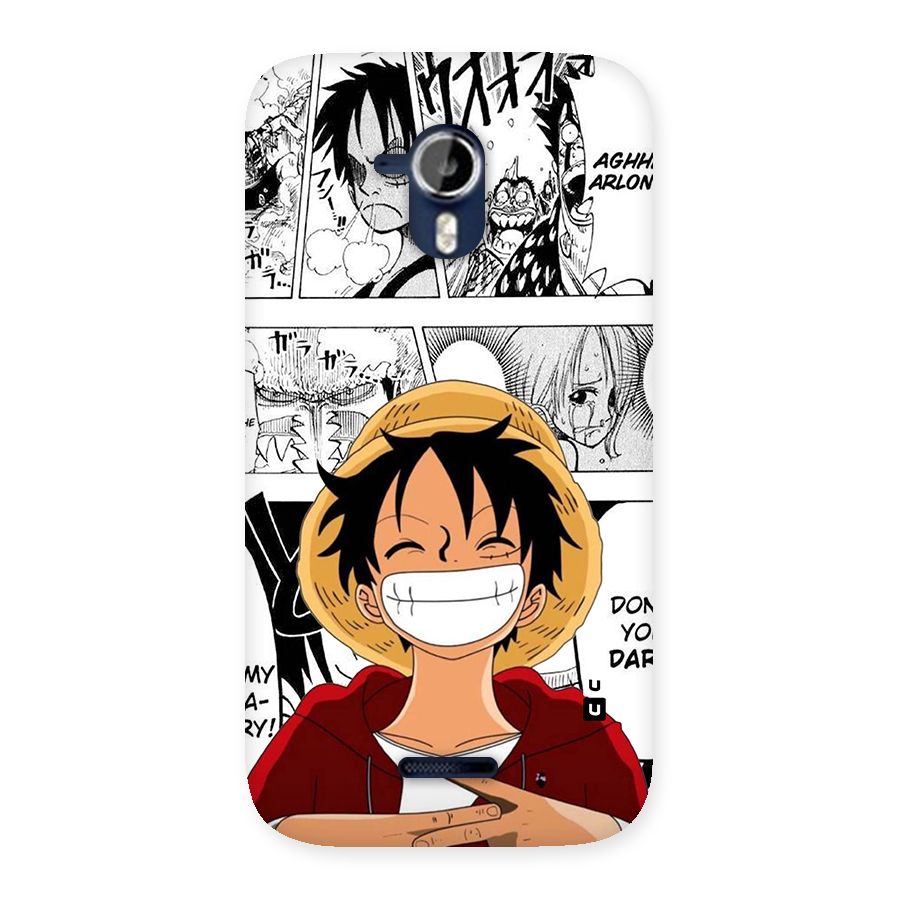 Manga Style Luffy Back Case for Canvas Magnus A117