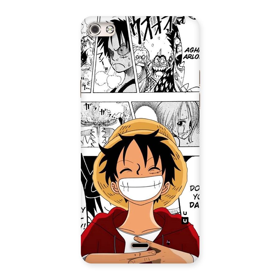 Manga Style Luffy Back Case for Canvas Silver 5