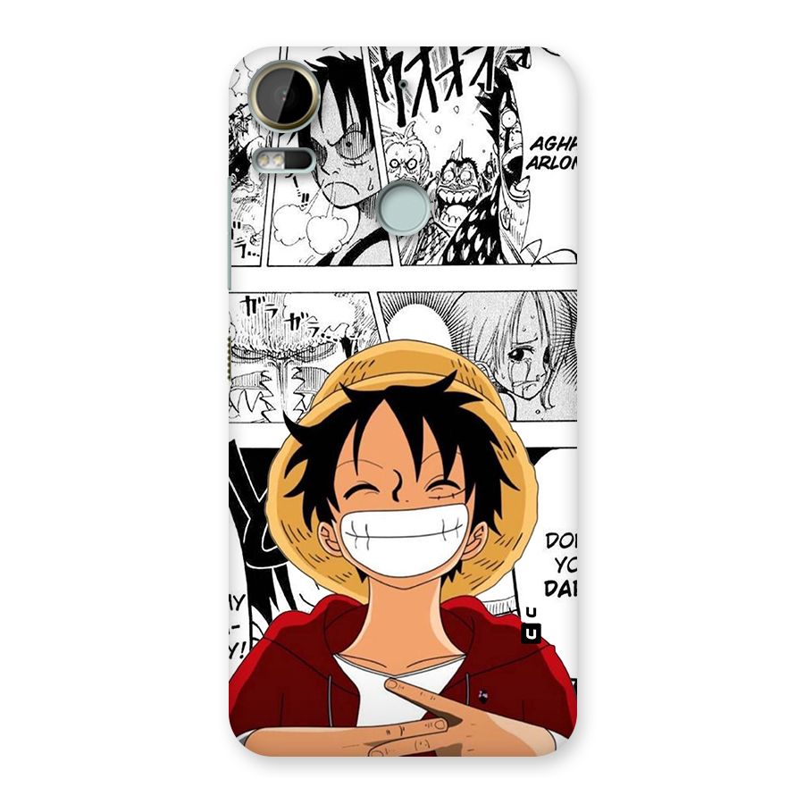 Manga Style Luffy Back Case for Desire 10 Pro