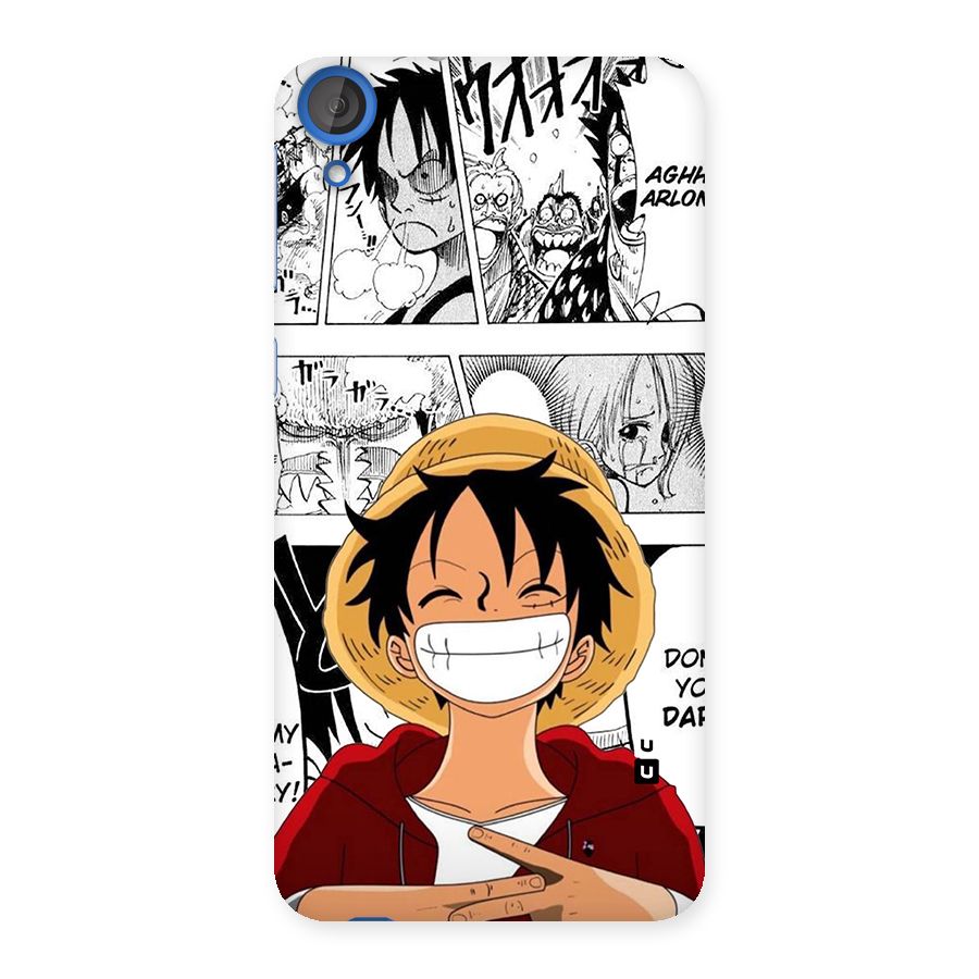 Manga Style Luffy Back Case for Desire 820