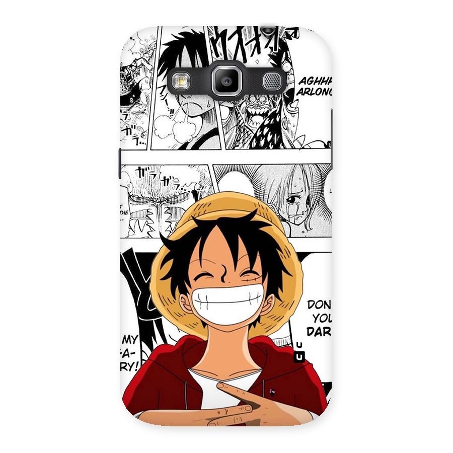 Manga Style Luffy Back Case for Galaxy Grand Quattro