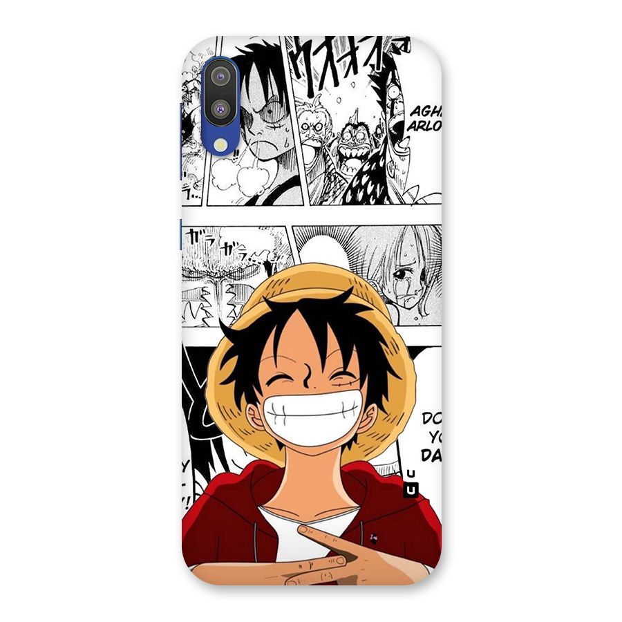 Manga Style Luffy Back Case for Galaxy M10