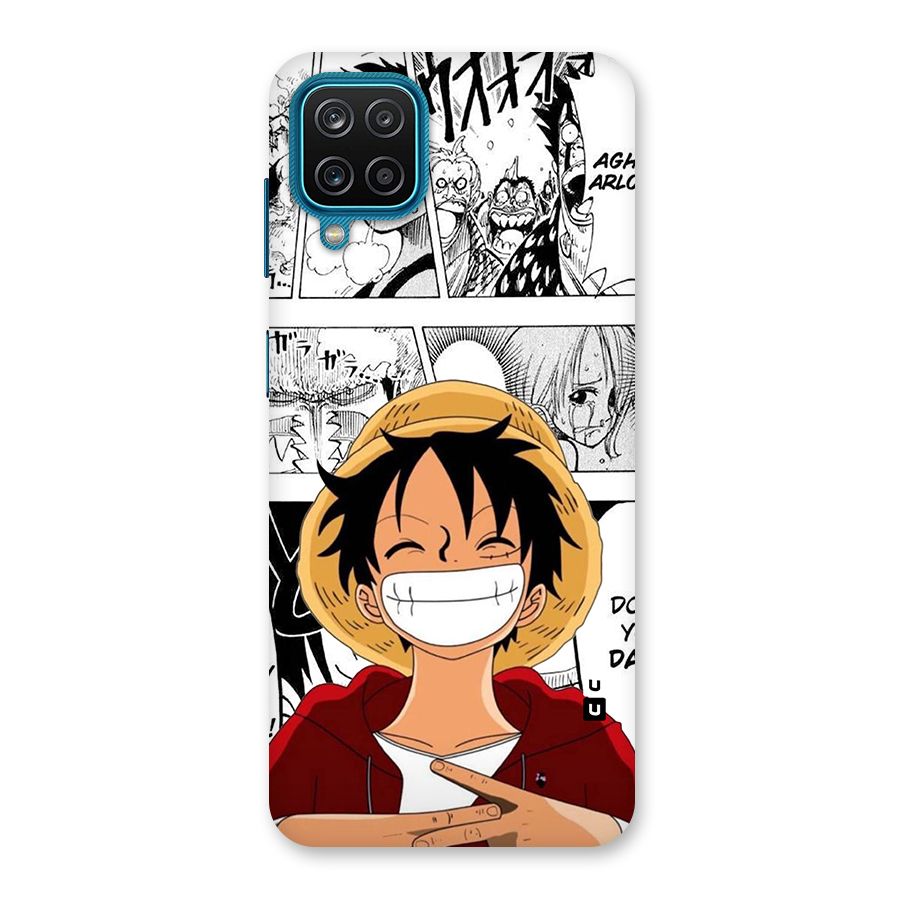 Manga Style Luffy Back Case for Galaxy M12