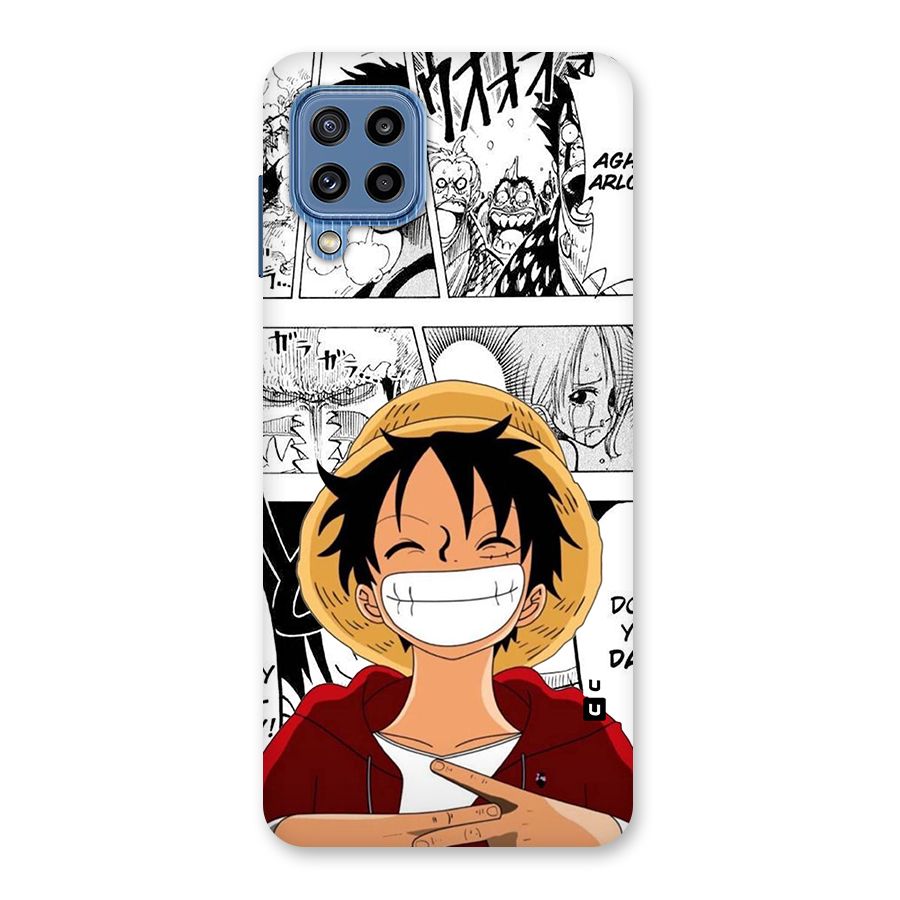 Manga Style Luffy Back Case for Galaxy M32