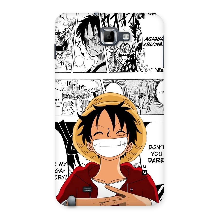 Manga Style Luffy Back Case for Galaxy Note