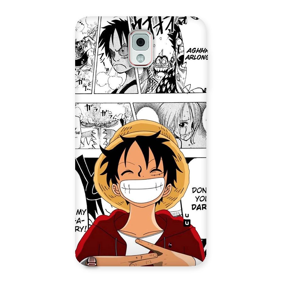 Manga Style Luffy Back Case for Galaxy Note 3