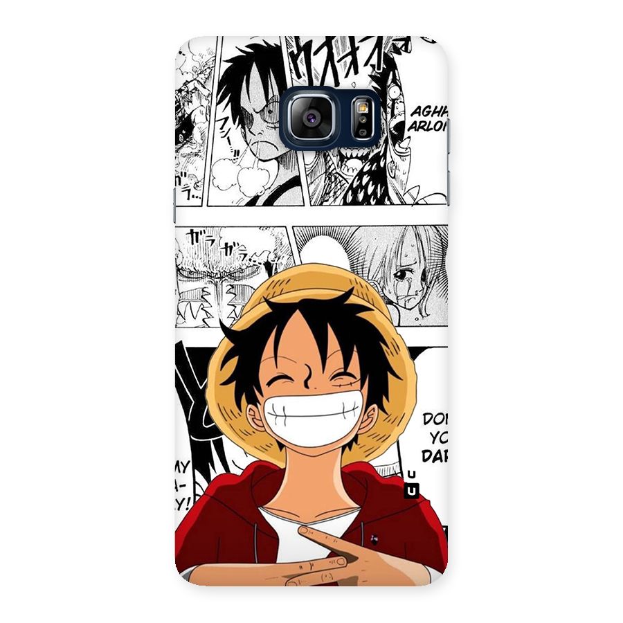 Manga Style Luffy Back Case for Galaxy Note 5