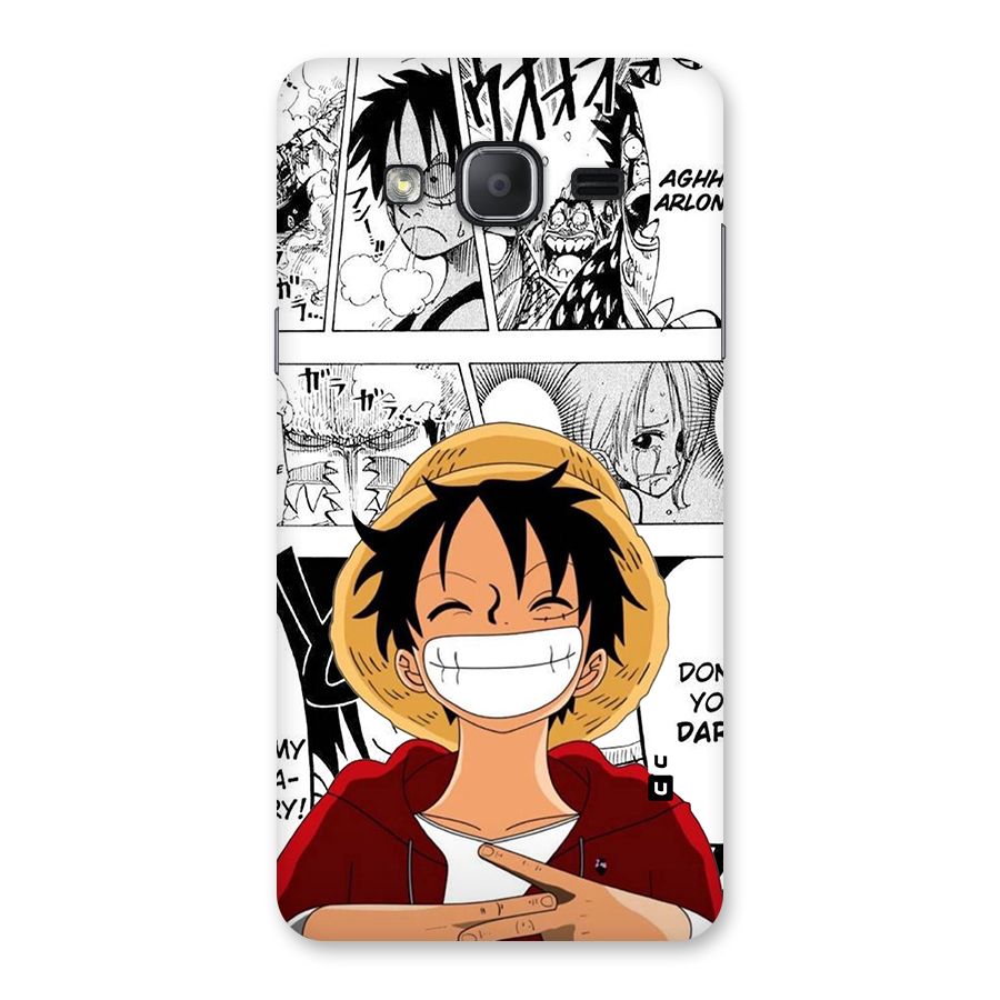 Manga Style Luffy Back Case for Galaxy On7 2015