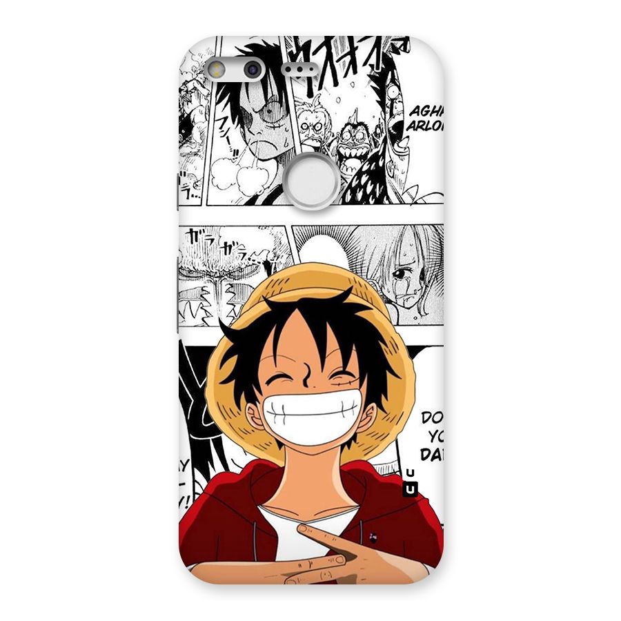 Manga Style Luffy Back Case for Google Pixel