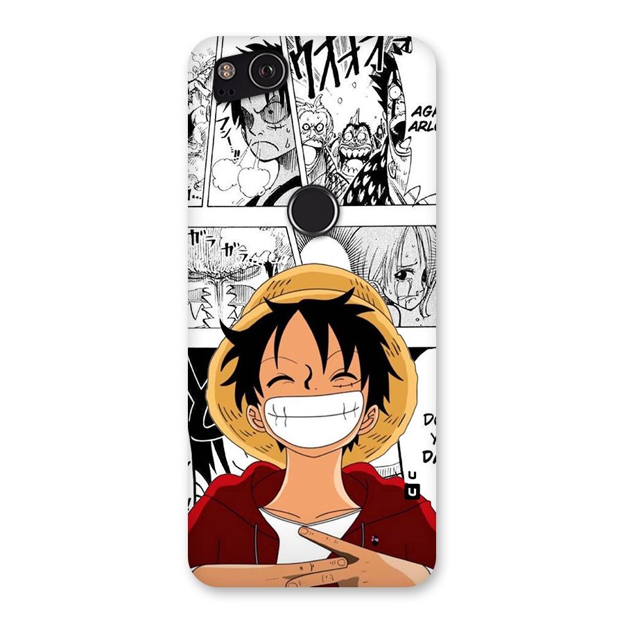 Manga Style Luffy Back Case for Google Pixel 2