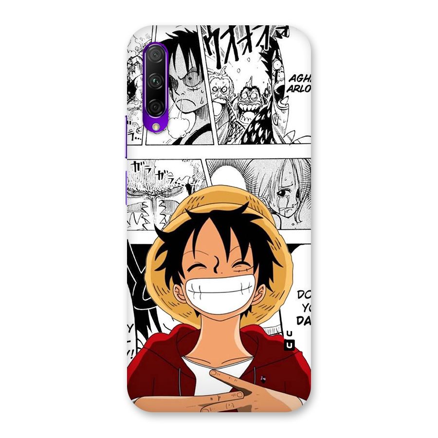 Manga Style Luffy Back Case for Honor 9X Pro