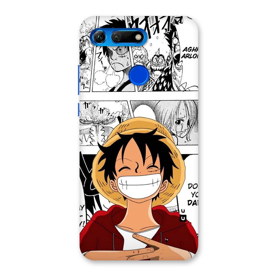 Manga Style Luffy Back Case for Honor View 20