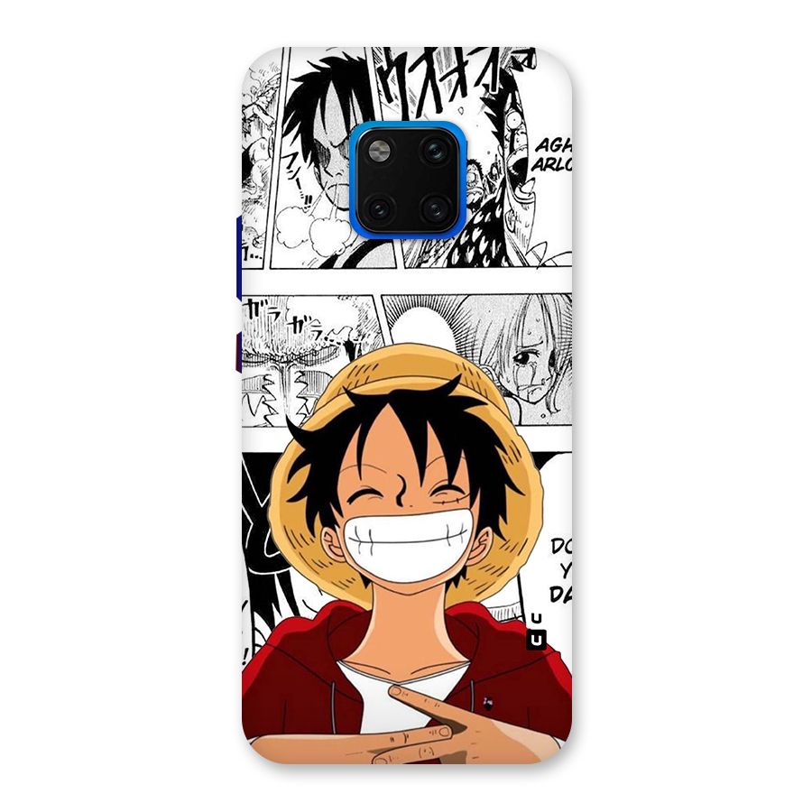 Manga Style Luffy Back Case for Huawei Mate 20 Pro