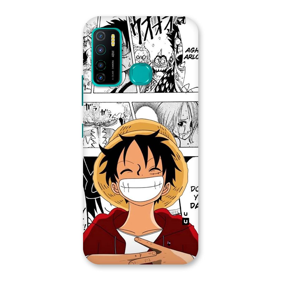 Manga Style Luffy Back Case for Infinix Hot 9 Pro