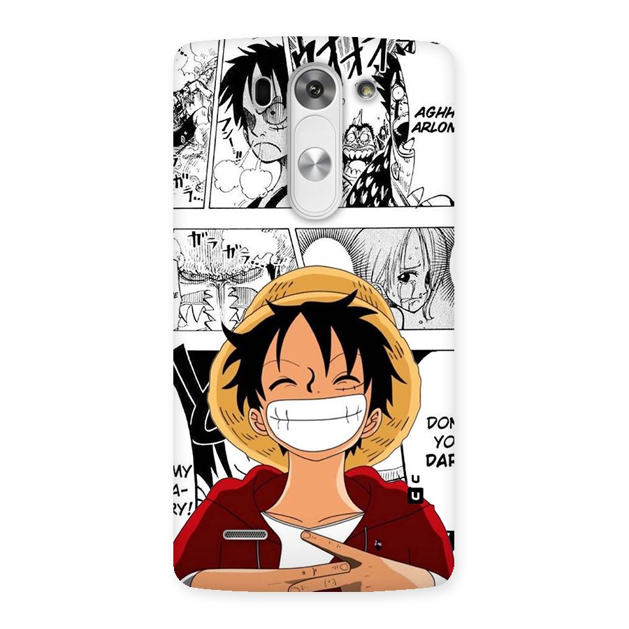 Manga Style Luffy Back Case for LG G3 Mini