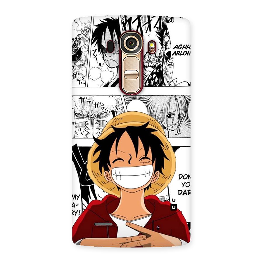 Manga Style Luffy Back Case for LG G4