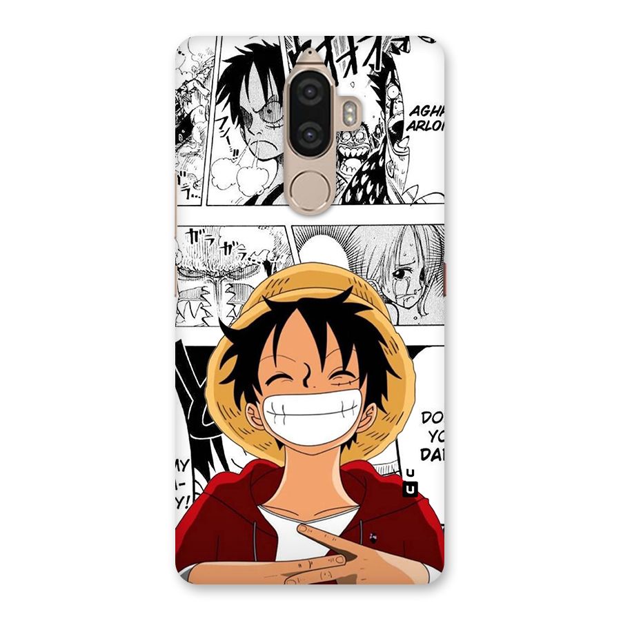 Manga Style Luffy Back Case for Lenovo K8 Note