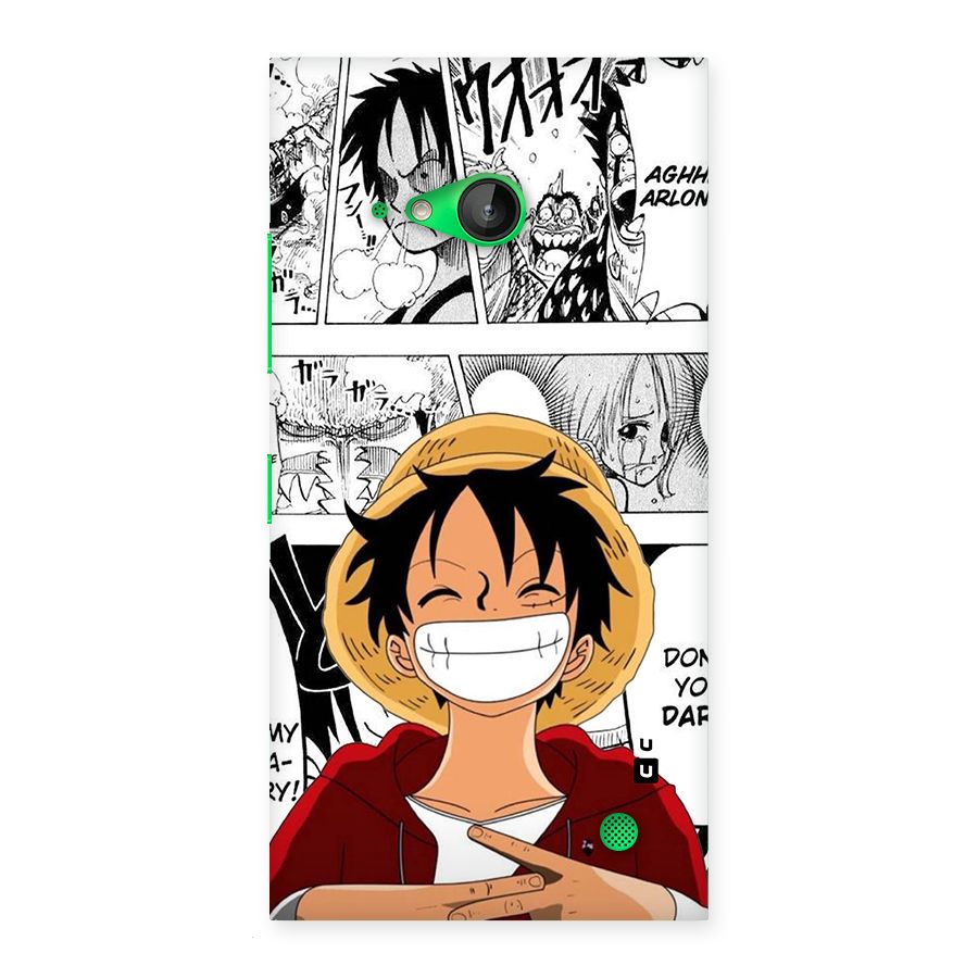 Manga Style Luffy Back Case for Lumia 730