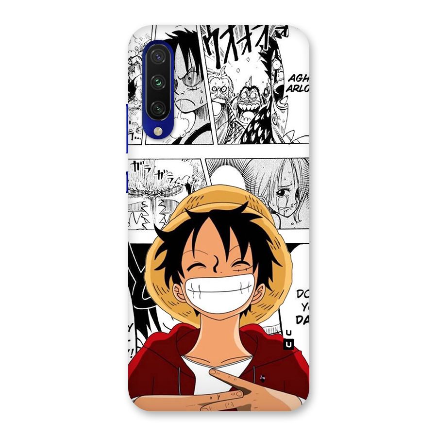 Manga Style Luffy Back Case for Mi A3
