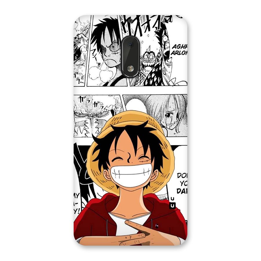 Manga Style Luffy Back Case for Nokia 6