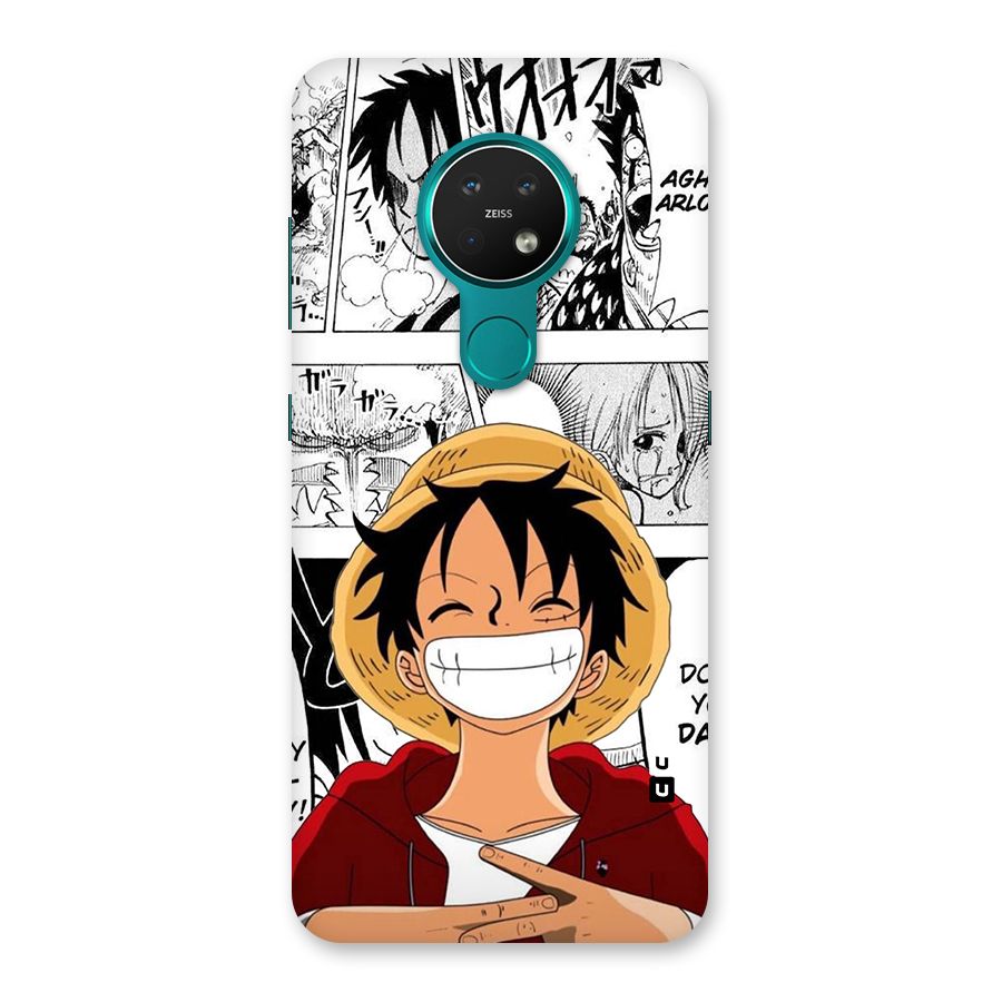 Manga Style Luffy Back Case for Nokia 7.2