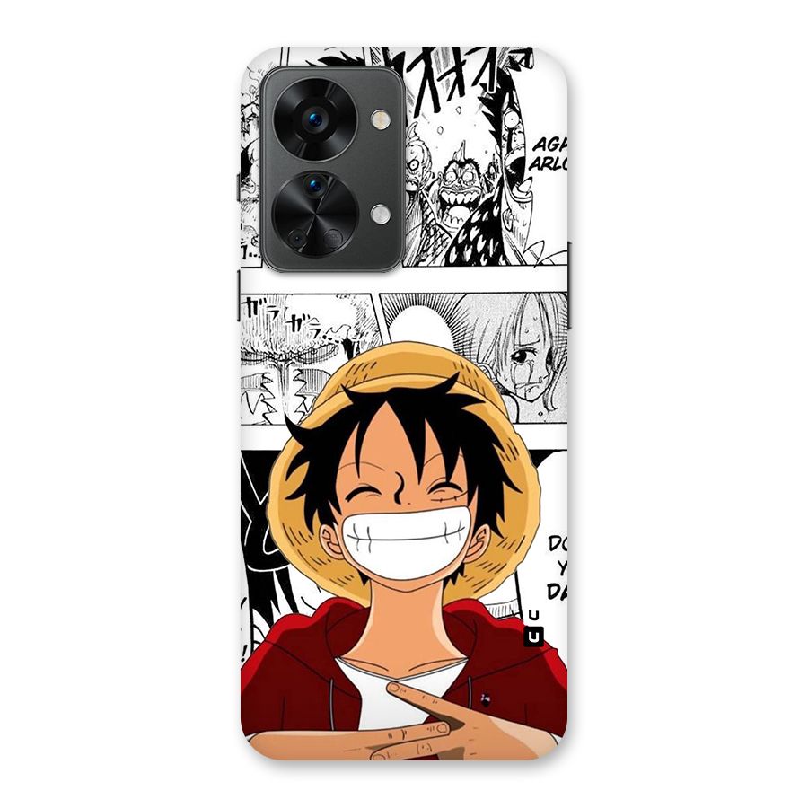 Manga Style Luffy Back Case for OnePlus Nord 2T
