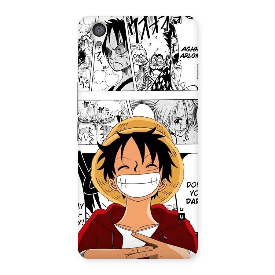 Manga Style Luffy Back Case for OnePlus X