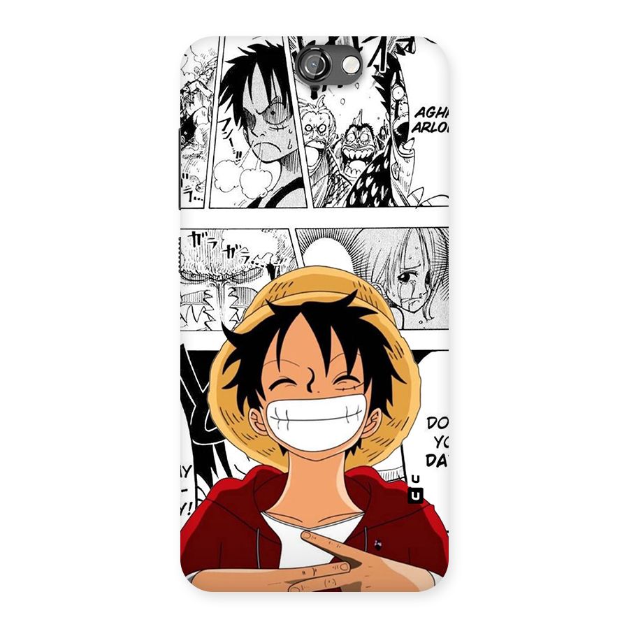 Manga Style Luffy Back Case for One A9