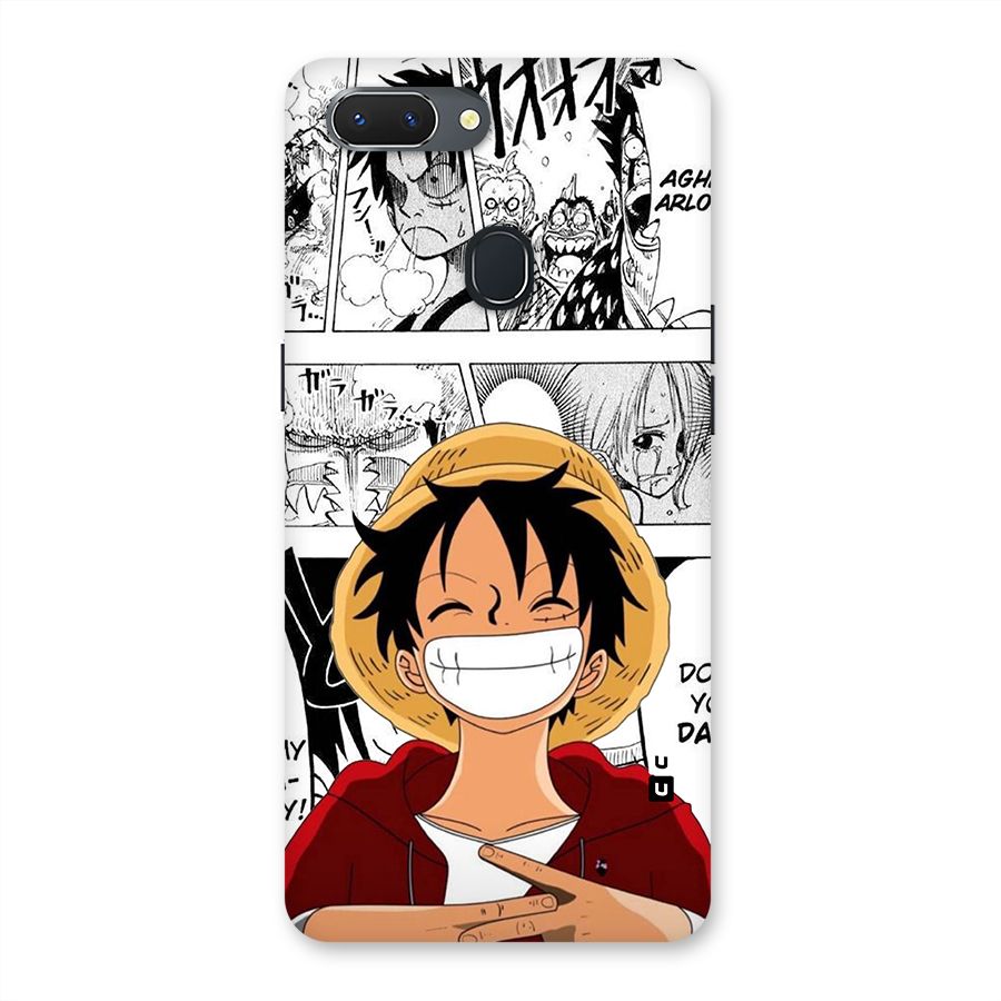 Manga Style Luffy Back Case for Realme 2