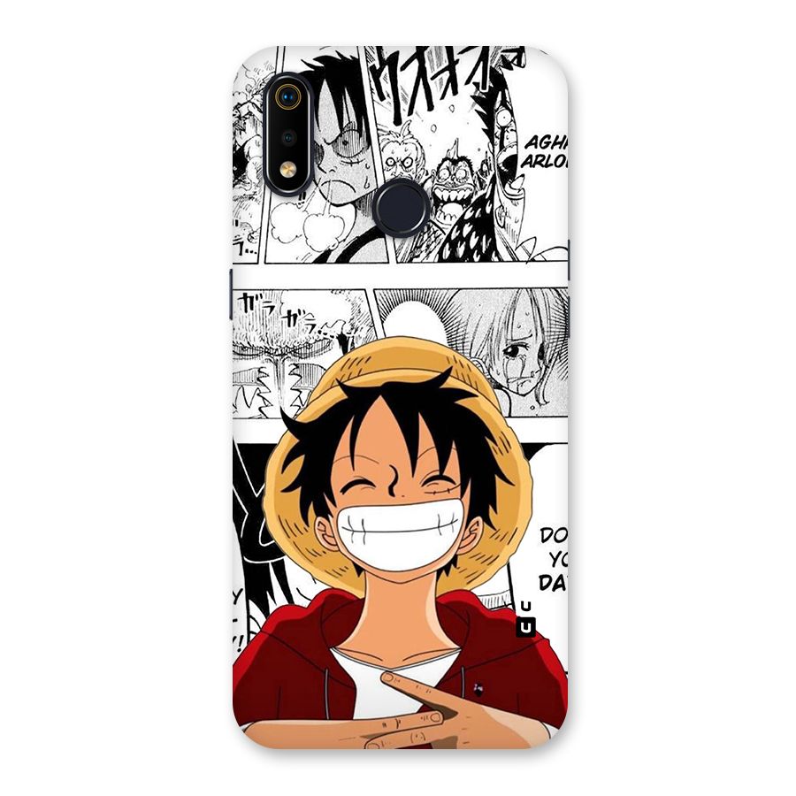 Manga Style Luffy Back Case for Realme 3i