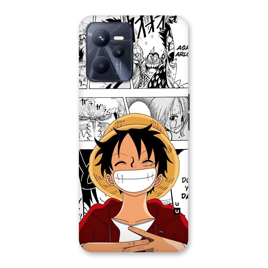 Manga Style Luffy Back Case for Realme C35