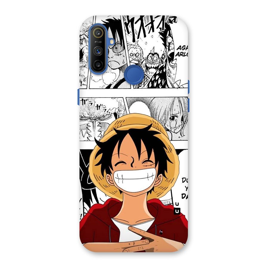 Manga Style Luffy Back Case for Realme Narzo 10A