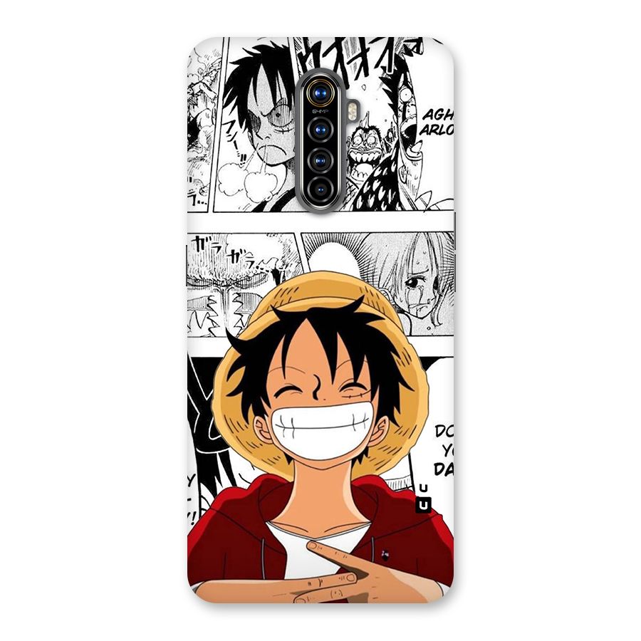 Manga Style Luffy Back Case for Realme X2 Pro