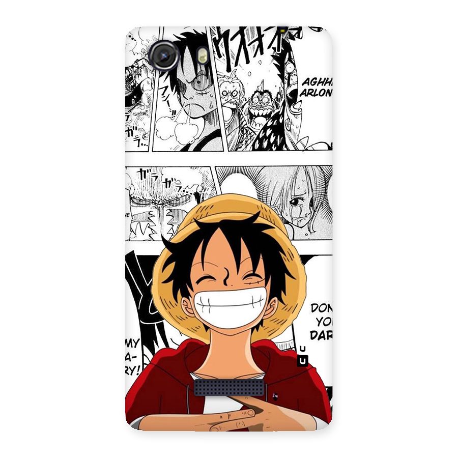 Manga Style Luffy Back Case for Unite 3
