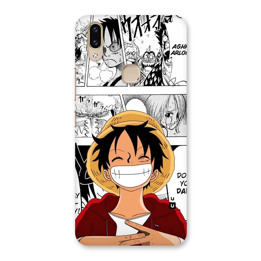 Manga Style Luffy Back Case for Vivo V9 Youth
