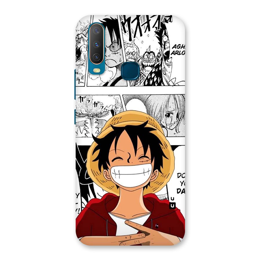 Manga Style Luffy Back Case for Vivo Y11