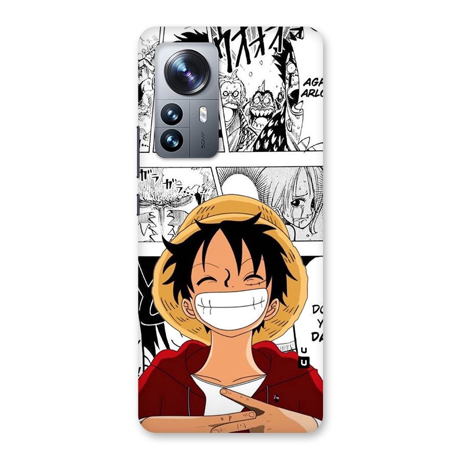 Manga Style Luffy Back Case for Xiaomi 12 Pro