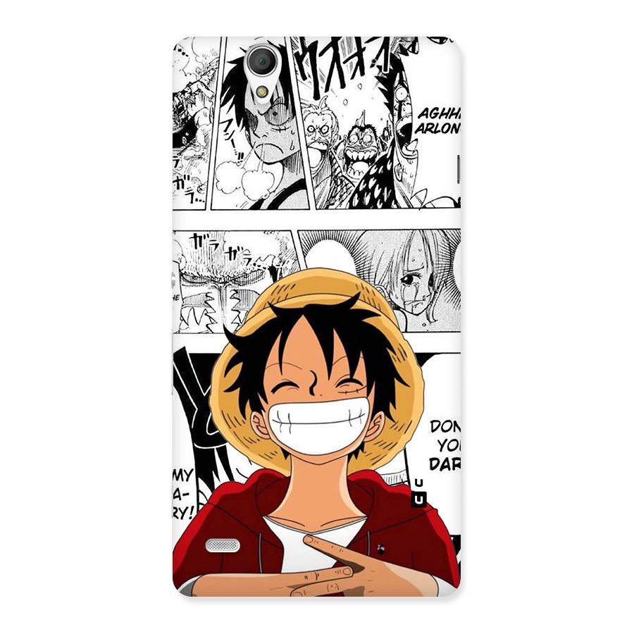 Manga Style Luffy Back Case for Xperia C4