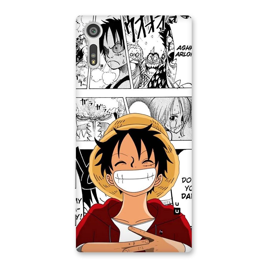 Manga Style Luffy Back Case for Xperia XZ