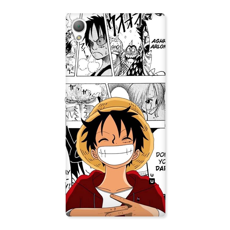 Manga Style Luffy Back Case for Xperia Z3