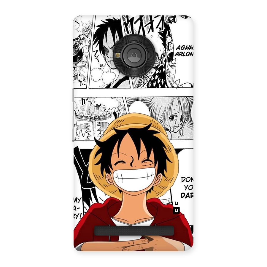 Manga Style Luffy Back Case for Yunique
