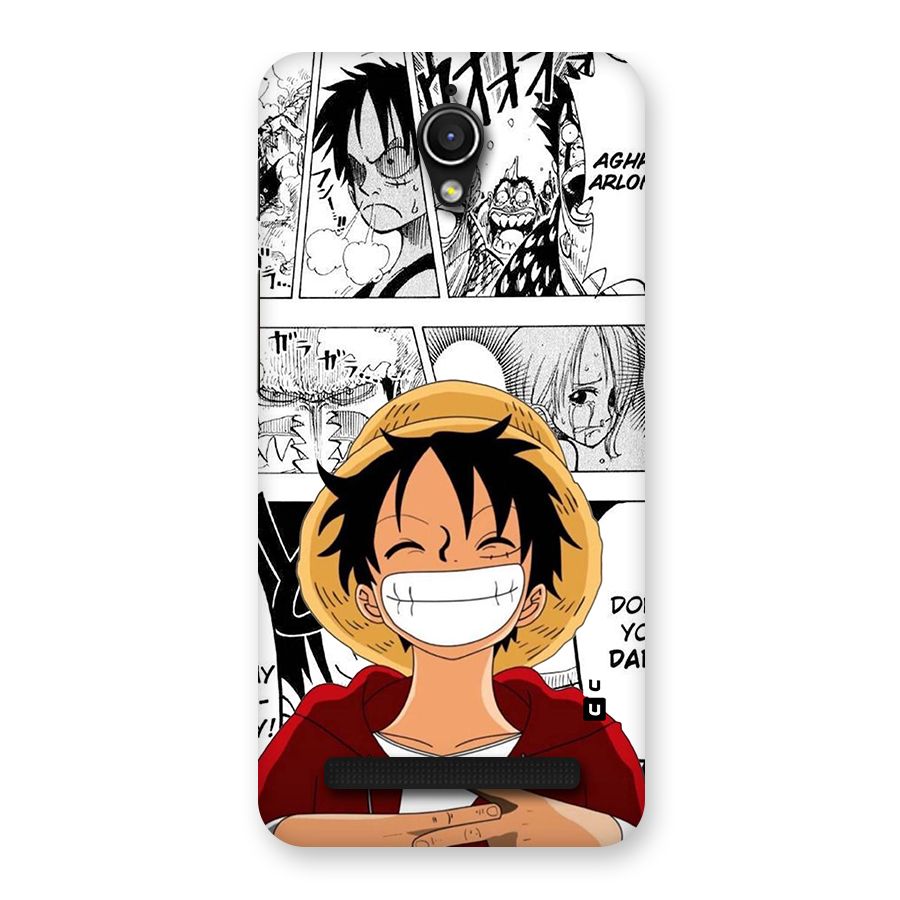Manga Style Luffy Back Case for Zenfone Go
