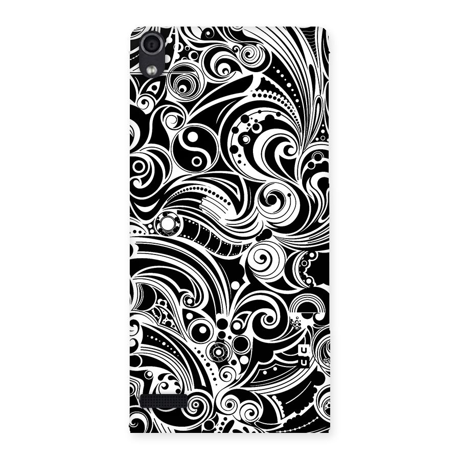 Maori Art Design Abstract Back Case for Ascend P6