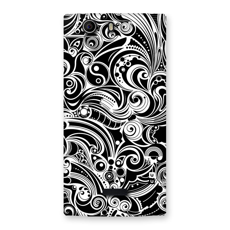 Maori Art Design Abstract Back Case for Canvas Nitro 2 E311