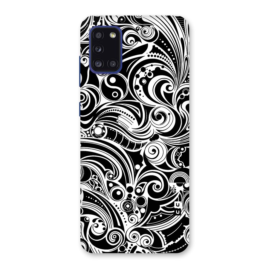 Maori Art Design Abstract Back Case for Galaxy A31