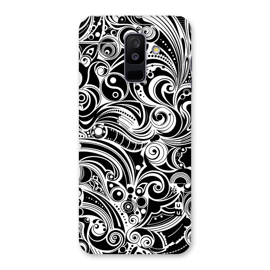 Maori Art Design Abstract Back Case for Galaxy A6 Plus