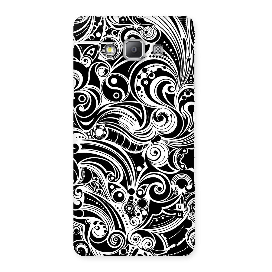 Maori Art Design Abstract Back Case for Galaxy A7