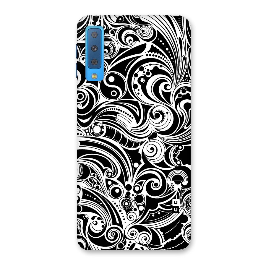 Maori Art Design Abstract Back Case for Galaxy A7 (2018)