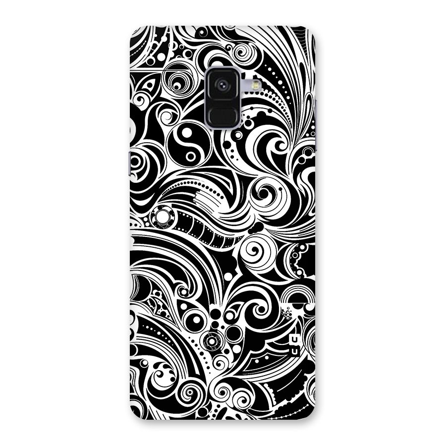 Maori Art Design Abstract Back Case for Galaxy A8 Plus